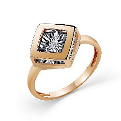 Кольцо с бриллиантом grigoriev 01-11-5737-11-00