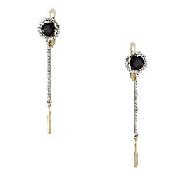 Серьги из золота CORONA 3544V58