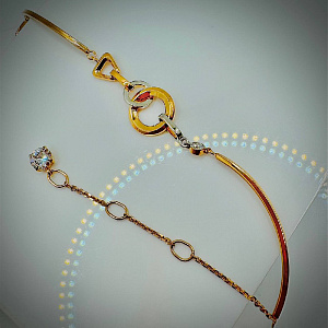 Браслет из золота DEL'TA 7708083