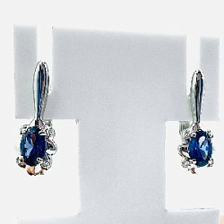 Серьги из серебра С-634р