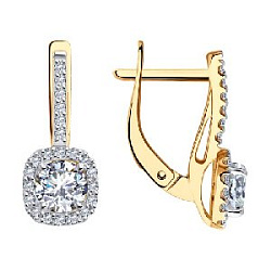 Серьги из золота SOKOLOV 51-120-02355-1