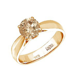 Кольцо помолвочное с бриллиантом ГАЛЕРЕЯ ЭКСКЛЮЗИВА 3516598