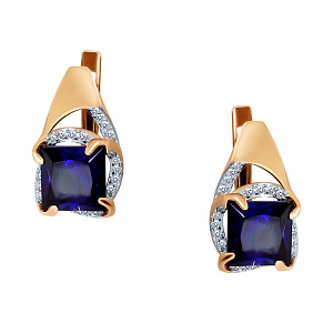 Серьги из золота MAGIC STONES 02-3-369-1501-011