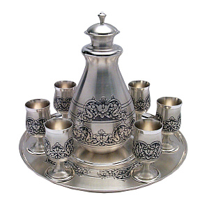 Коньячный прибор из серебра 40150057А05