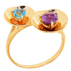 Кольцо из золота 8-710029