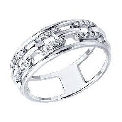 Кольцо из серебра SOKOLOV 94014253