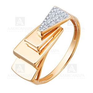 Кольцо из золота кл3989-01