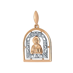 Подвеска икона из золота RUSGOLDART 3461407 1 1 1НЛ