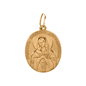 Подвеска икона из золота Аврора 74048