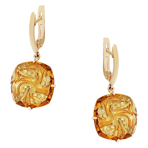 Серьги из золота АЛЕКСАНДРА кл1008а-6