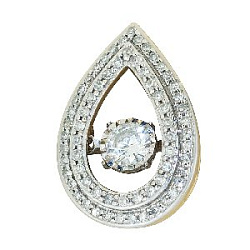 Подвеска с бриллиантом Бриант PY8219D