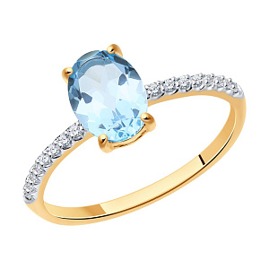 Кольцо из золота SOKOLOV 716717