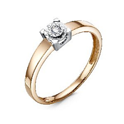 Кольцо с бриллиантом Кольцо с бриллиантом