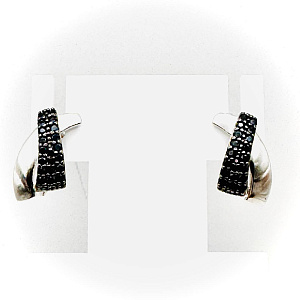 Серьги из серебра АРИНА 1056562-81110-S