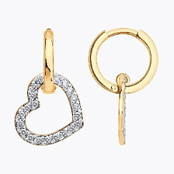 Серьги из золота SOKOLOV 0200887