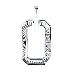 Подвеска с бриллиантом SOKOLOV 1031009-3 №25 37