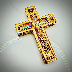 Подвеска крест из золота KARATOV Т13066771-1