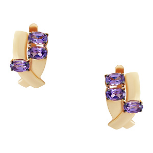 Серьги из золота АЛЕКСАНДРА кл3162а-9