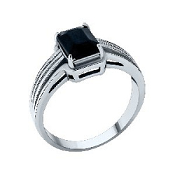 Кольцо из серебра Русский СтилЬ 34309901