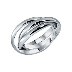 Кольцо из серебра Нефрит К1091/1-18,5-91