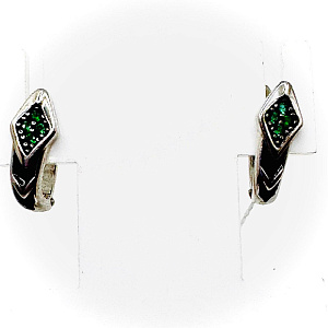 Серьги из серебра АРИНА 1056442-85110