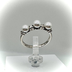 Кольцо из серебра АРИНА 1044731-01150-2S