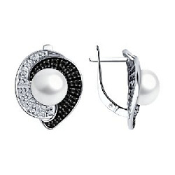 Серьги из серебра SOKOLOV 94-320-01965-1