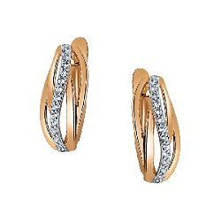 Серьги из золота DEL'TA 1206653