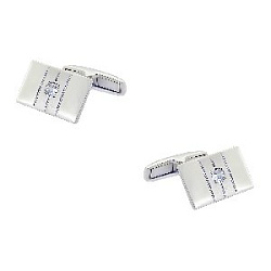 Запонки из серебра Сильвер 141002р