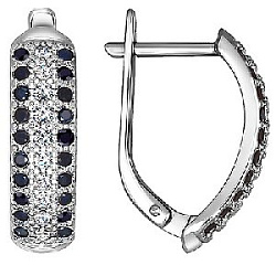 Серьги из серебра SOKOLOV 94020055