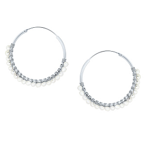Серьги из серебра Серебро России 14500PWRH