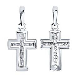 Подвеска крест из золота SOKOLOV 121326-3