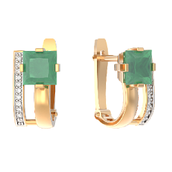 Серьги из золота АРИНА 1055772-11190-Y
