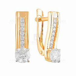 Серьги из золота кл2095а-01