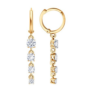 Серьги из золота SOKOLOV 0200757