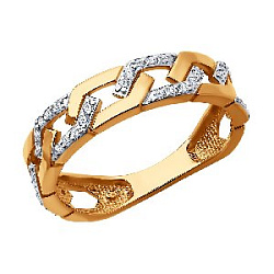 Кольцо из золота SOKOLOV 019501