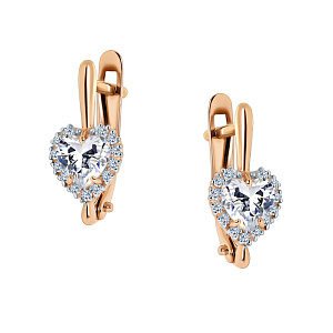 Серьги детские из золота Veronika С132-3294