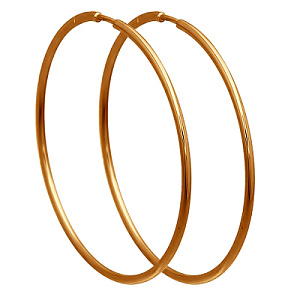 Серьги кольца из золота SOKOLOV 140060