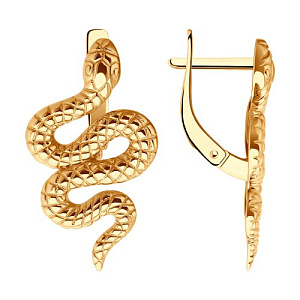 Серьги из золота SOKOLOV 51-120-02719-1