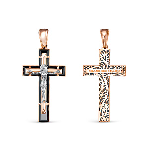 Подвеска крест из золота BERGER 080006