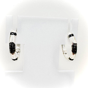 Серьги из серебра АРИНА 1056532-81110-S