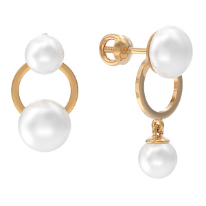 Серьги пуссеты из золота АРИНА 1044272-11250