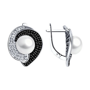 Серьги из серебра SOKOLOV 94-320-01965-1