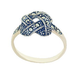 Кольцо из серебра Марказит HR1251