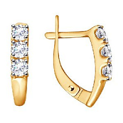 Серьги из золота SOKOLOV 51-120-00096-1