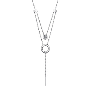 Колье из серебра АЛЬКОР 06-2171/000Б-00