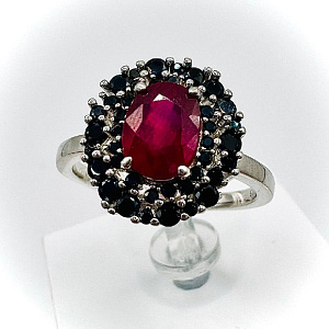 Кольцо из серебра Серена-Сильвер Т6КС.778РБR