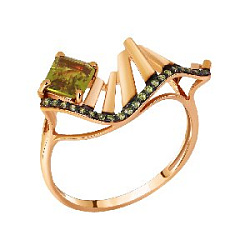 Кольцо из золота АЛЕКСАНДРА кл4083-48-01