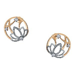 Серьги пуссеты из золота RUSGOLDART 2539607 1 1 1