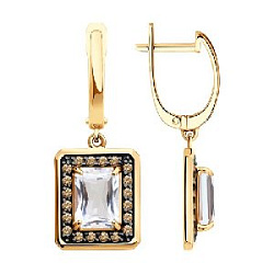 Серьги из золота SOKOLOV 51-321-02962-1